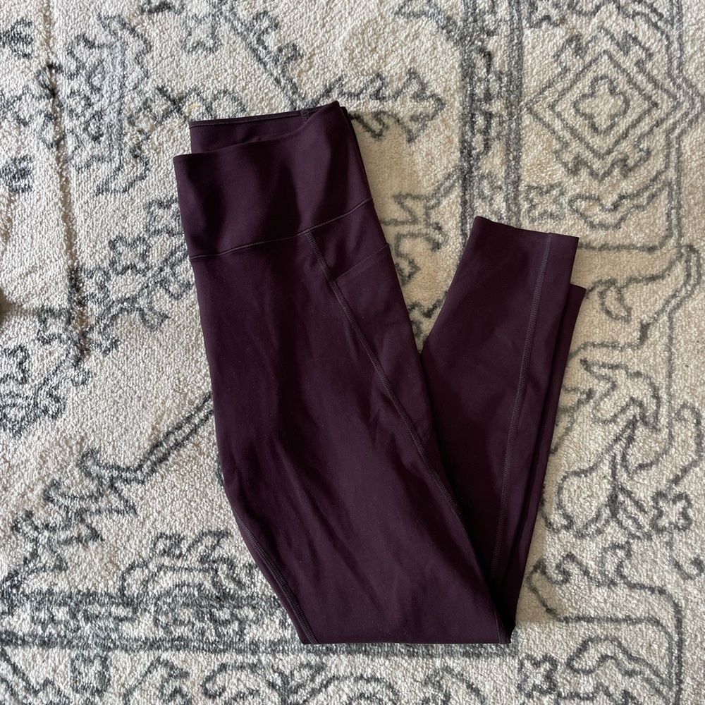 UNIQLO dark purple leggings